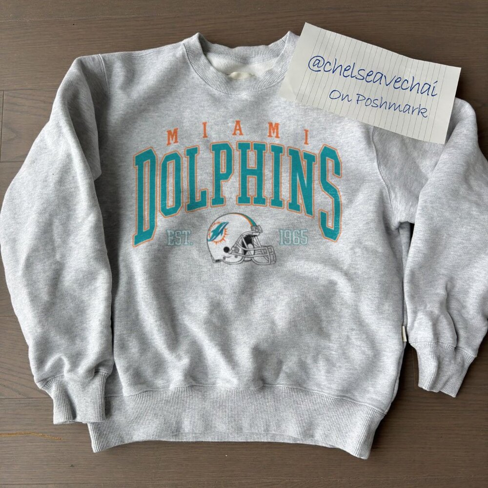 90s Vintage Miami Dolphins Sweatshirt, Retro NFL Dolphins Football Unisex Shirt